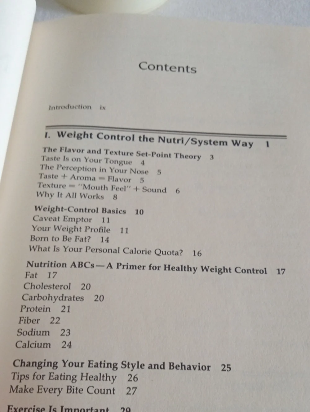 Cookbook: The Nutri System Flavor Set-Point Weight-Loss Cookbook